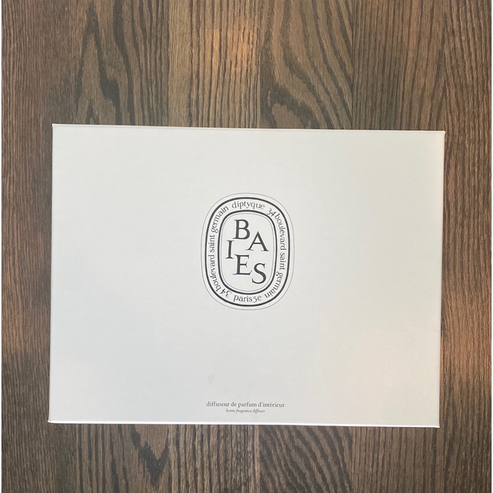 Diptyque baies diffuser box